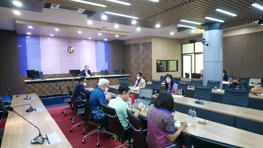 การประชุมรายงานผลการดำเนินการเตรียมจัด “การประชุมวิชาการและนิทรรศการทรัพยากรไทย : 30 ปี อพ.สธ. ประโยชน์แท้แก่มหาชน” ครั้งที่ 6